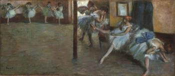 The Ballet Rehearsal, c.1891 (oil on canvas) | Obraz na stenu