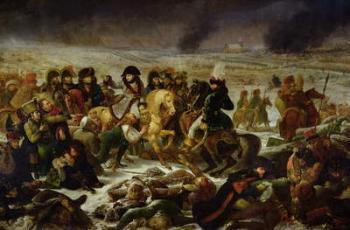 Napoleon on the Battle Field of Eylau, 9th February 1807, 1808 (oil on canvas) | Obraz na stenu