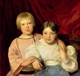 Children, 1834 (oil on canvas) | Obraz na stenu