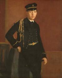 Achille De Gas in the Uniform of a Cadet, 1856-7 (oil on canvas) | Obraz na stenu