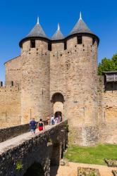 Carcassonne, France. Le Chateau (photo) | Obraz na stenu