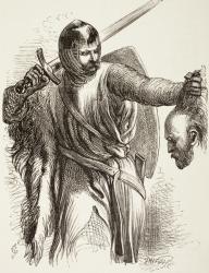 The Bastard with Austria's Head, 1890 (litho) | Obraz na stenu