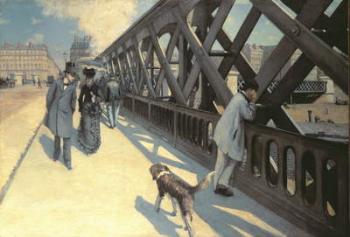 Le Pont de L'Europe, 1876 (for detail see 82874) | Obraz na stenu