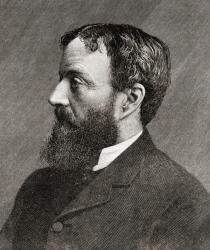 Michael Edward Hicks Beach, 1st Earl St Aldwyn, 1837  1916, aka Sir Michael Hicks Beach, Bt, and The Viscount St Aldwyn. | Obraz na stenu