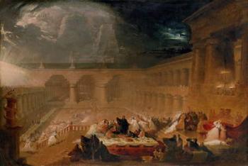 Belshazzar's Feast (oil on canvas) | Obraz na stenu