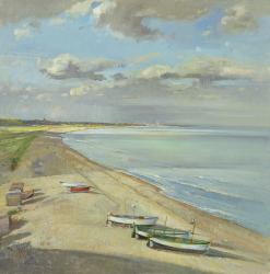 Towards Southwold (oil on canvas) | Obraz na stenu