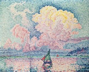 Antibes, the Pink Cloud, 1916 (oil on canvas) | Obraz na stenu