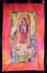Celebration to the Virgin of Guadeloupe, 2005 (dyes on silk) | Obraz na stenu