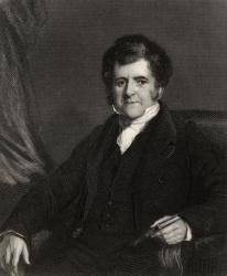 Richard Bright, engraved by H. Cock, from 'The National Portrait Gallery, Volume I', published c.1820 (litho) | Obraz na stenu