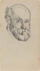 Self-Portait, c.1880-2 (graphite on wove paper) | Obraz na stenu