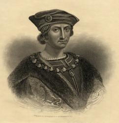 Charles VIII (1470-98) King of France (litho) | Obraz na stenu