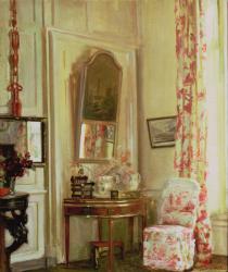 The Pink Room (oil on canvas) | Obraz na stenu