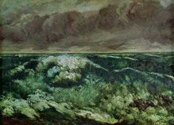 The Wave, after 1870 (oil on canvas) | Obraz na stenu