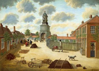 Laboratory Square. c.1750 (w/c on paper) | Obraz na stenu