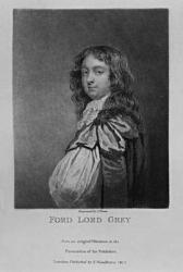 Portrait of Ford, Lord Gray of Warke, from 'Characters Illustrious in British History', by Richard Earlom and Charles Turner, 1815 (litho) (b/w photo) | Obraz na stenu