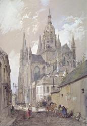 Bayeux Cathedral, View from the South East | Obraz na stenu