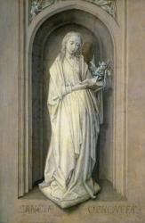 St. Genevieve (d.c.500), c.1479 (panel) | Obraz na stenu