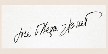 Signature of José Ortega y Gasset (pen & ink on paper) | Obraz na stenu