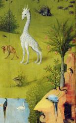 The Garden of Earthly Delights, c.1500 (oil on panel) (detail of 3425) | Obraz na stenu