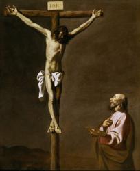 The Crucified Christ with a Painter, c.1650 (oil on canvas) | Obraz na stenu