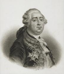 Portrait of Louis XVI (1754-93) King of France (engraving) | Obraz na stenu