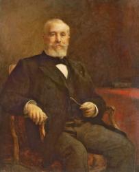 Emile Loubet (1838-1929) (oil on canvas) | Obraz na stenu