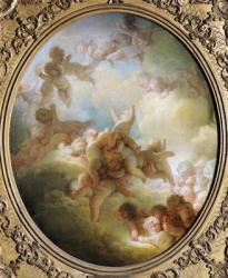 The Swarm of Cupids, c.1767 (oil on canvas) | Obraz na stenu