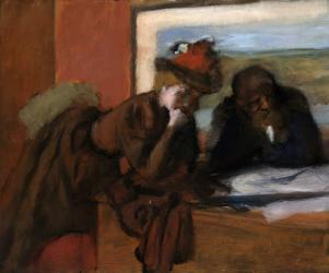The Conversation, 1885-95 (oil on canvas) | Obraz na stenu