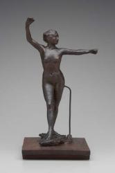 Dancer Ready to Dance with Her Right Foot Forward, 1882-95 (wax and mixed media) | Obraz na stenu