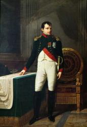 Portrait of Napoleon Bonaparte (1769-1821) 1809 (oil on canvas) | Obraz na stenu