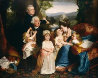 The Copley Family, 1776/77 (oil on canvas) | Obraz na stenu