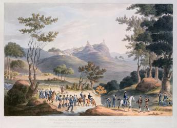 Pena Macor, engraved by C. Turner, 18th March 1811 (colour litho) | Obraz na stenu