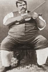 Gay Jewel, 1863 - ? nicknamed Jumbo, From The Strand Magazine published 1897. | Obraz na stenu