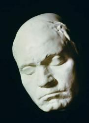 Mask of Beethoven (1770-1827), taken from life at the age of 42, 1812 (plaster) | Obraz na stenu