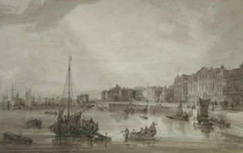Margate Harbour, 1806 (brown wash over graphite) | Obraz na stenu