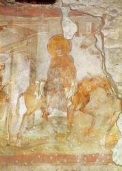The Flight into Egypt (fresco) | Obraz na stenu