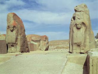 Sphinx gate, 1450-1200 BC (photo) | Obraz na stenu