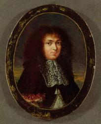 Portrait of Louis XIV (oil on copper) | Obraz na stenu