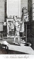 The Whore's Last Shift, illustration from 'The Covent Garden Magazine', 1773 (engraving) | Obraz na stenu