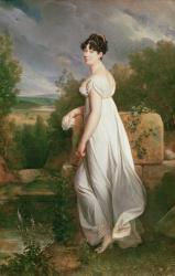 Full-length Portrait of Madame Visconti, wife of the former ambassador of the Cisalpine Republic, France | Obraz na stenu