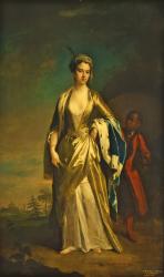 Lady Mary Wortley Montagu, c.1725 (oil on canvas) | Obraz na stenu