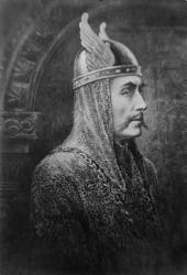 Sir Johnston Forbes-Robertson in the role of Macbeth (litho) | Obraz na stenu