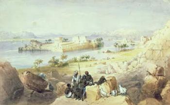The Island of Philae, looking down the River Nile | Obraz na stenu
