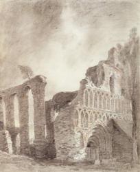 Ruin of St. Botolph's Priory, Colchester, c.1809 (chalk and pencil on paper) | Obraz na stenu