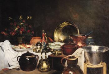 Still Life (oil on canvas) | Obraz na stenu