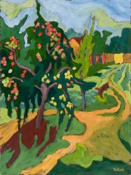 Appletree, 2006 (oil on board) | Obraz na stenu