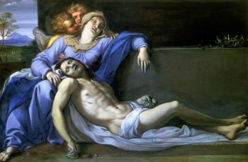 Pieta, c.1603 (oil on copper) | Obraz na stenu