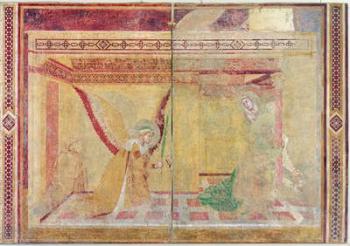 The Annunciation (fresco) | Obraz na stenu