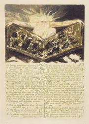 'In living creations appear'd...', plate 6 from 'The First Book of Urizen', 1794 (colour printed relief etching with w/c) | Obraz na stenu