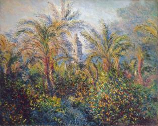 Garden in Bordighera, Impression of Morning, 1884 (oil on canvas) | Obraz na stenu